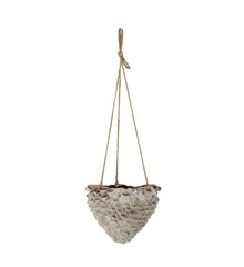Bloomingville - Alaz Hanging Flowerpot - Nature Stoneware (82057663)