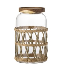 Bloomingville - Manna Jar w/Lid - Nature glass (82057715)