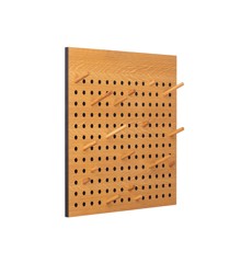 We Do Wood - Scoreboard knagerække square 60x60 - Eg