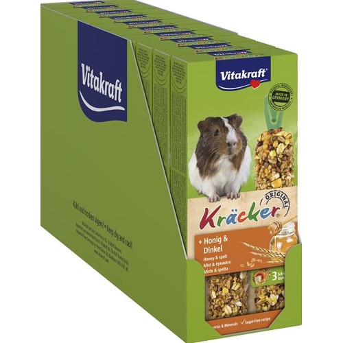 Vitakraft - 10 x Kräcker Honey-Spelt Guinea pig - (bundle)