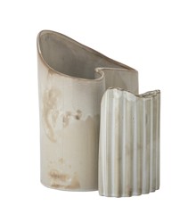 Bloomingville - Henaj Vase, Brown, Stoneware (82058137)