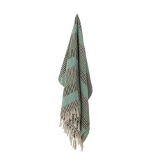 Bloomingville - Isnel Throw, Blue, Recycled Cotton (82059372)