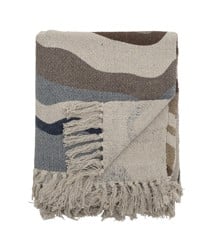 Bloomingville - Stephania Throw, Brown, Recycled Cotton (82059374)