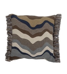 Bloomingville - Fatema Cushion, Brown, Recycled Cotton (82059380)