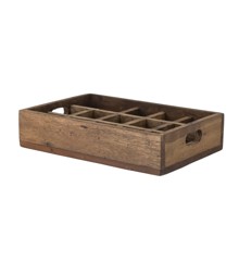 Bloomingville - Githa Tray, Brown, Reclaimed Wood (82059503)