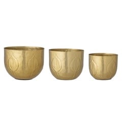 Creative Collection - Bati Blumentopf, Brass, Eisen