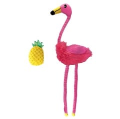 Kong - Tropics Flamingo 2-Pack med catnip