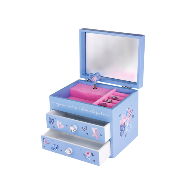 Tinka - Jewelry Box with Music - Butterfly (8-803902)