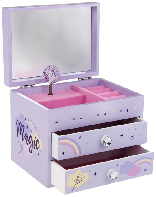 Tinka - Jewelry Box with Music - Unicorn (8-803903)