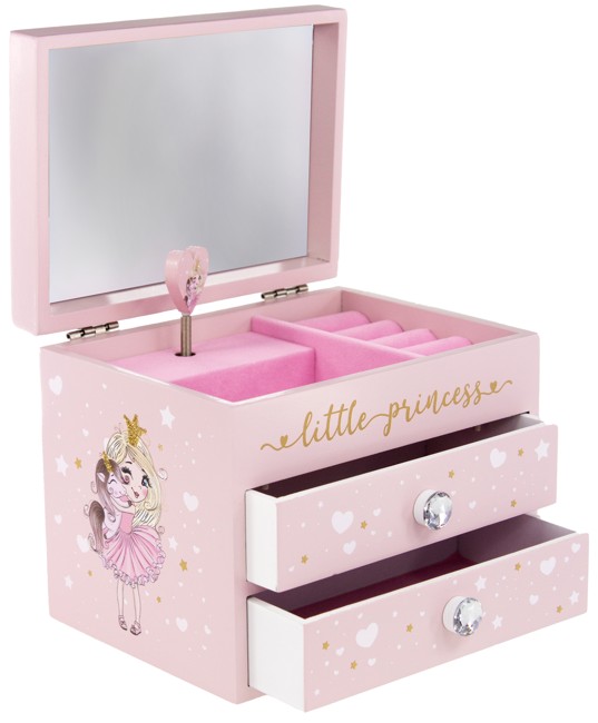 Tinka - Jewelry Box with Music - Princess (8-803904)
