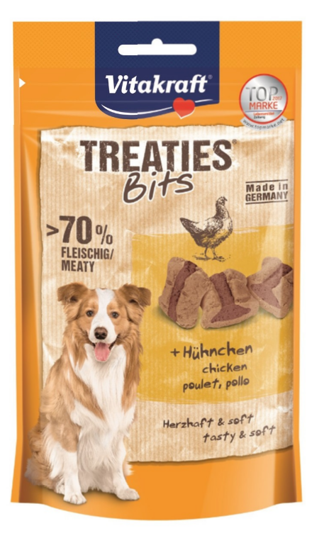 Vitakraft - Treaties Bits Kylling 120gr