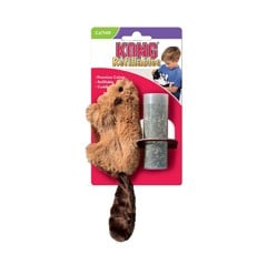 Kong - Refillable Catnip Beaver 16,5X4,5X4Cm