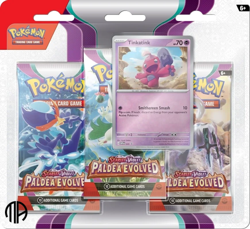 Pokémon – Blister 3p Scarlet&Violet - Paldea Evolved (POK85353)