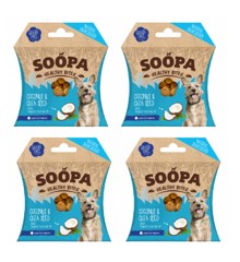 SOOPA - Healthy Bites Coconut & Chia Seed 50g x 4 - (SO920739)
