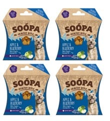 SOOPA - Healthy Bites Apple & Blueberry 50g x 4