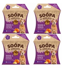 SOOPA - Senior Bites Banana & Pumpkin 50g x 4 - (SO921064)