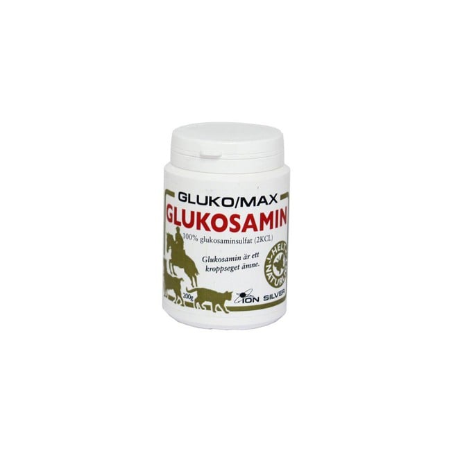 ION SILVER - Gluko/Max 200Gr Glucosamine Sulfate 100% - (721.0225)