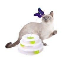 All For Paws - Cat Toy Interactive Tower Of Butterfly 25X25X14Cm - (787.7560)