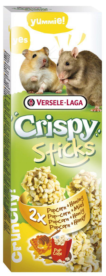 Versele Laga - Bland 4 For 119 -Sticks Hamsters-Rats Popcorn & Honey 100Gr