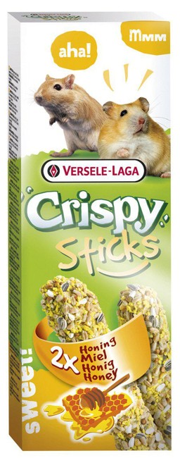 Versele Laga - Bland 4 For 119 - Sticks Hamsters-Gerbils Honey 110Gr