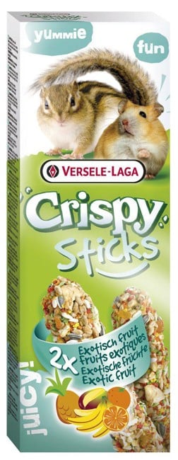 Versele Laga - Bland 4 For 119 - Sticks Hamsters-Squirrels Exotic Fruit 110Gr
