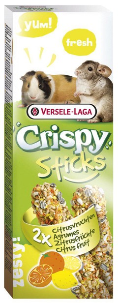 Versele Laga - Bland 4 For 119 - Sticks Guinea Pigs-Chinchillas Citrus Fruit