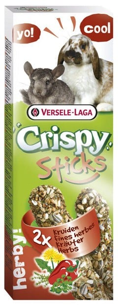 Versele Laga - Bland 4 For 119 - Sticks Rabbits-Chinchillas Herbs 110Gr