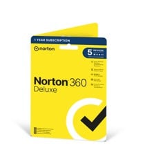 NORTON – 360 Deluxe Antivirus-Software – 5 Einheiten 1 Jahr