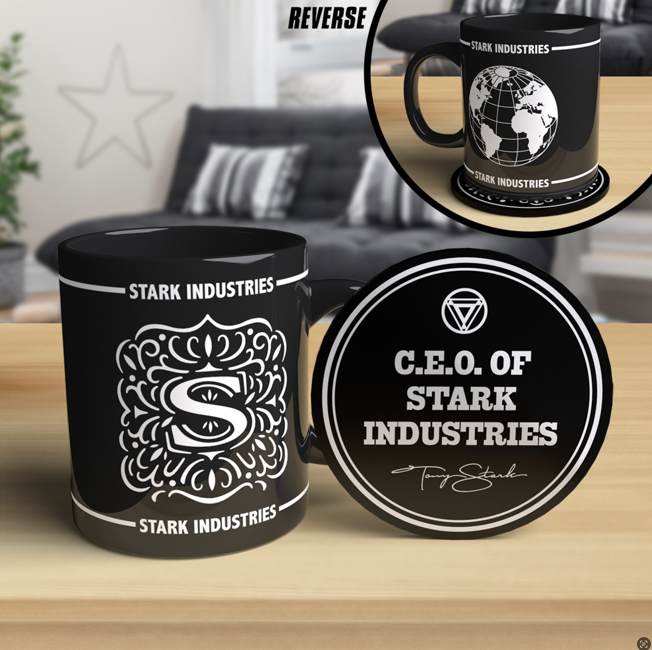 Stark Industries Mug and Coaster