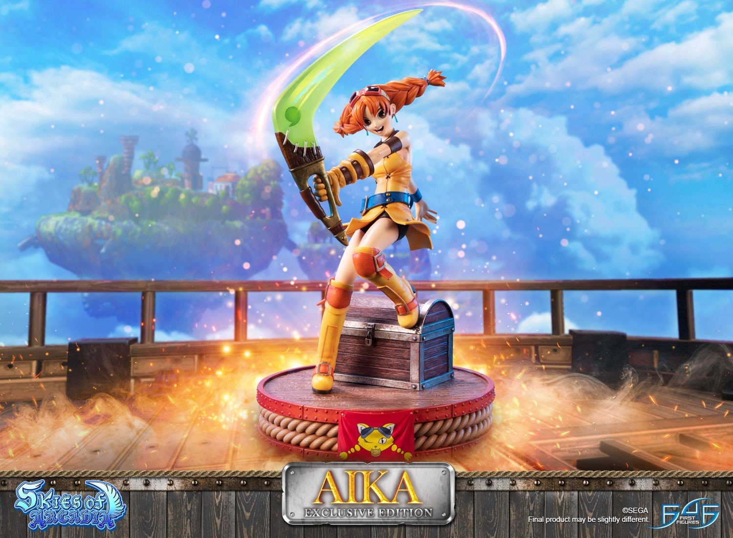 Skies Of Arcadia (Aika) RESIN Statue - Fan-shop
