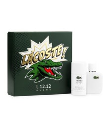 Lacoste - L.12.12 White Pour Homme EDT 50 ml + Deo Stick 75 ml - Gavesæt