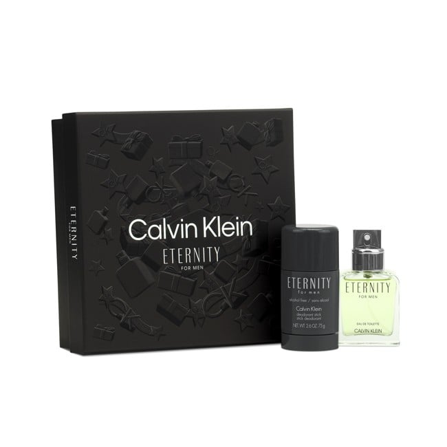 Calvin Klein - Eternity EDT 50 ml + Deo Stick 75 ml - Gavesæt