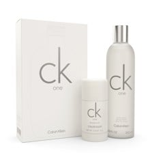 Calvin Klein - CK One Deo Stick 75 ml + Body Wash 250 ml - Gavesæt