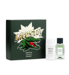 Lacoste - Match Point EDT 50 ml + Deo Stick 75 ml - Gavesæt