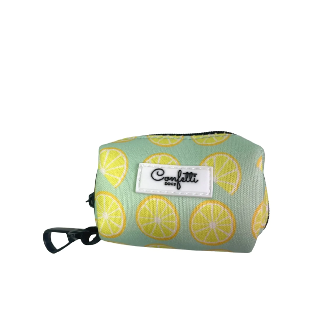 Confetti Dogs - Dog Waste Bag Holder Lemons - (PPO0726S)