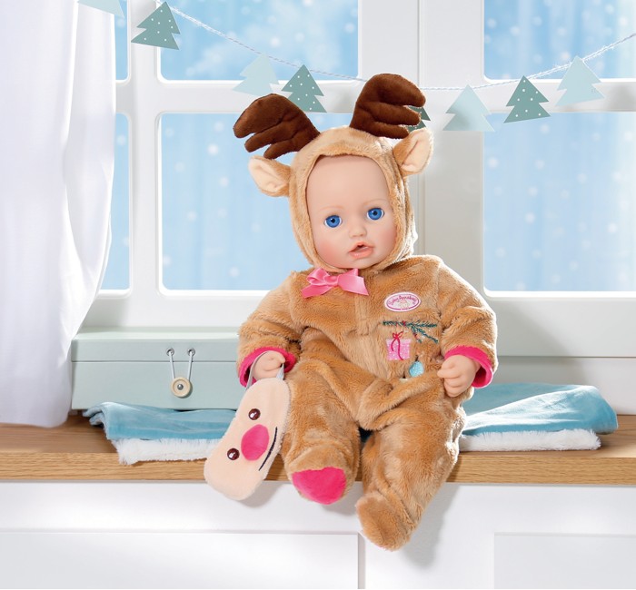 Baby Annabell - Dlx Set Reindeer 43 cm (701157)