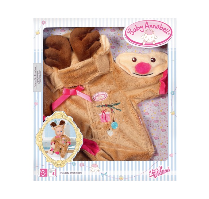 Baby Annabell - Dlx Set Reindeer 43 cm (701157)