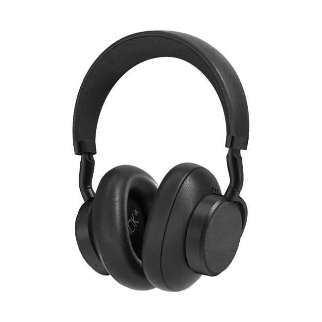 SACKit - Touch 400 - Hybrid ANC Over-Ear Headphones - Black