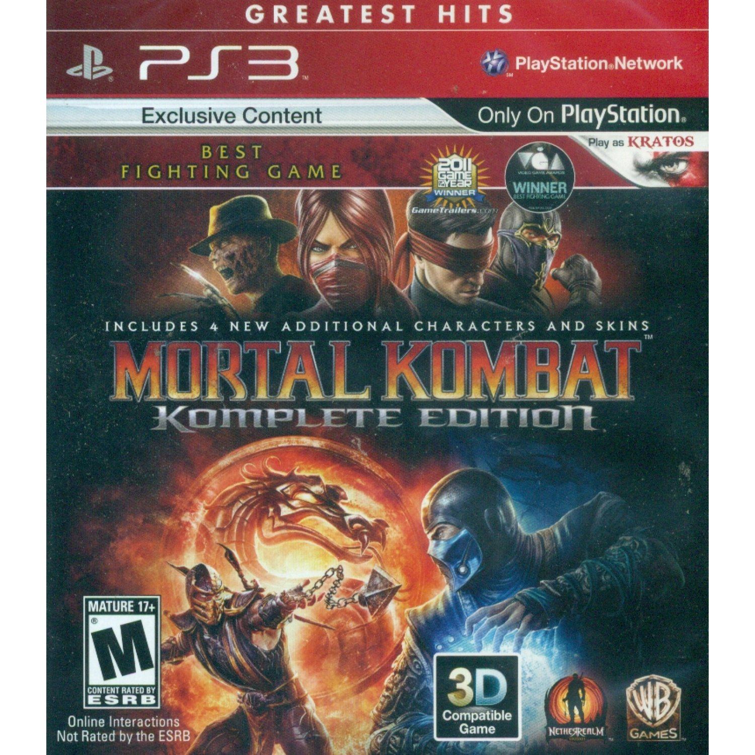 Mortal Kombat Komplete Edition (Greatest Hits) (Import) - Videospill og konsoller