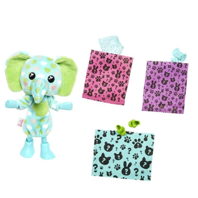 Barbie - Cutie Reveal Chelsea Jungle Series - Elephant (HKR13)