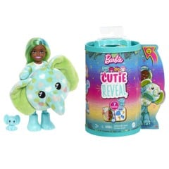 Barbie - Cutie Reveal Chelsea Jungle Serie - Elefant