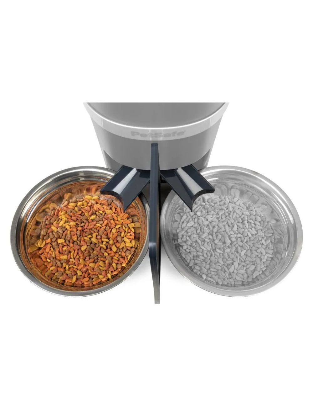 Petsafe - 2-Pet Meal Splitter with Bowl - (729849170797) - Kjæledyr og utstyr