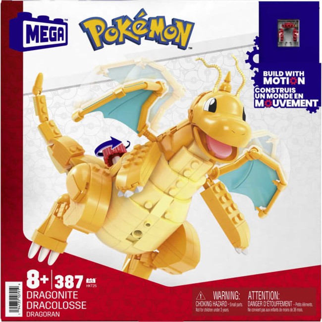 MEGA - Pokémon Dragonite Building Set (HKT25)
