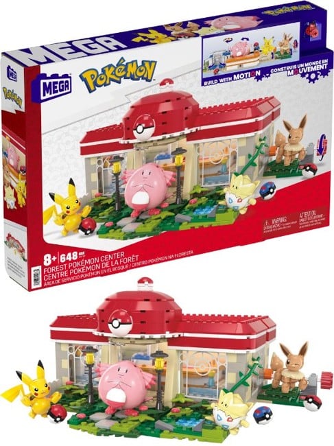 MEGA - Pokémon Forest Center Building Set (HNT93)