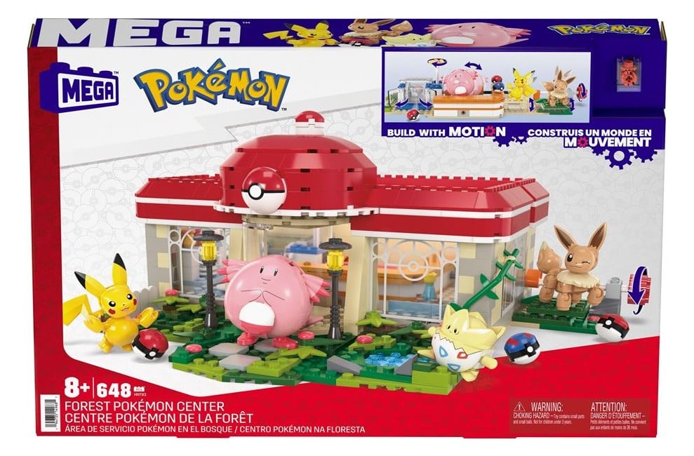 MEGA - Pokémon Forest Center Building Set (HNT93)