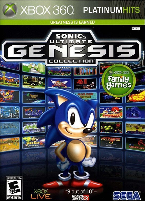 Sonic's Ultimate Genesis Collection (Platinum Hits) (Import) - Killed region locked