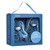 My Teddy - Giftbox - Comforter & Small Rabbit - Blue (28-NBBG-1) thumbnail-1