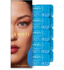 SWATI - Coloured Contact Lenses - Sapphire - 1 Day Lenses x 5