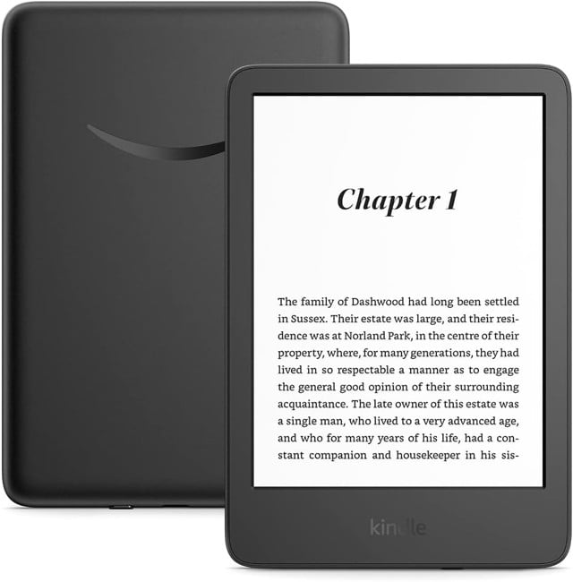 Amazon - Kindle 11th gen 6" 300ppi 16GB svart, ingen annonser