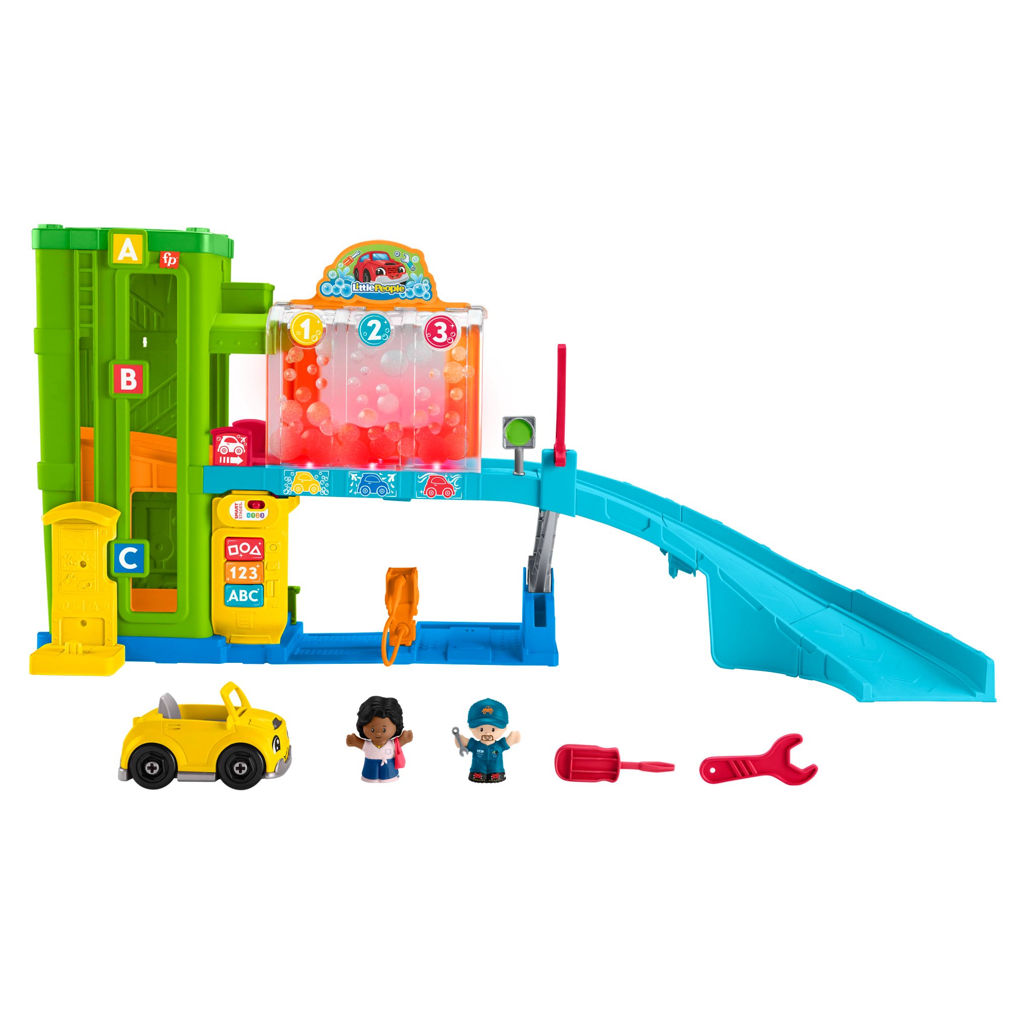 Fisher-Price - Little People Car Center (Nordics) (HRC60)